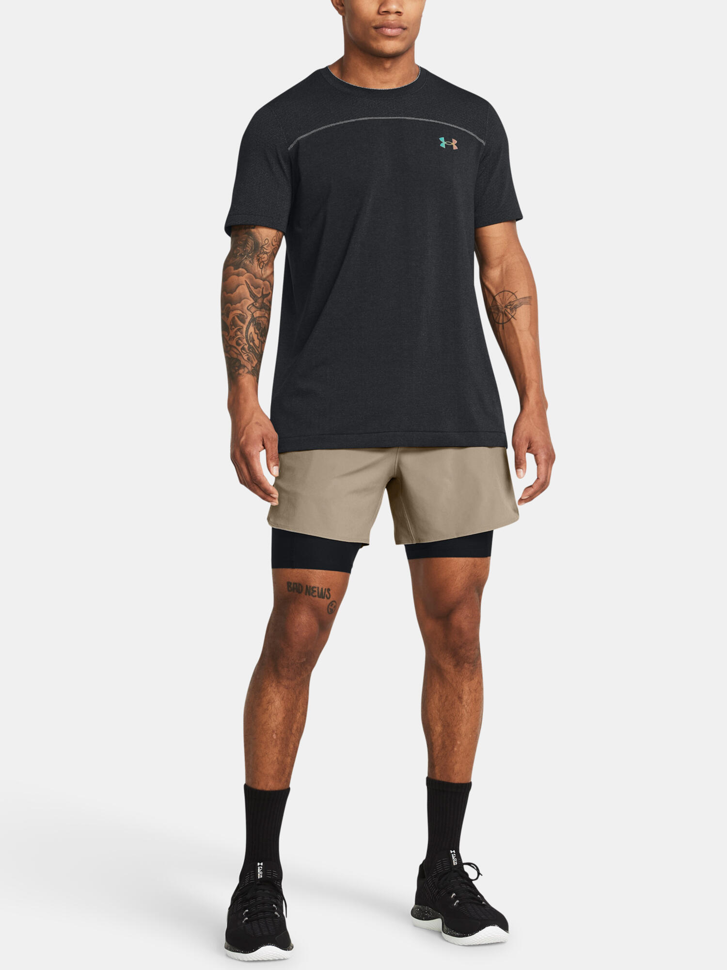 Spodenki Męskie Sportowe Under Armour Vanish Elite 2in1 Short 6/6