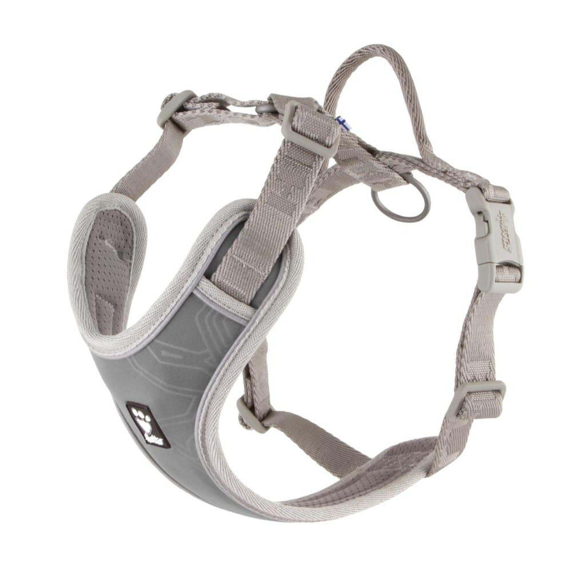 Hurtta - Harnais Venture À Poignée Pour Chiens Gris Taille 1 40-45 Cm - Harnais Pour Chien - Gris - 1 Paire - Decathlon