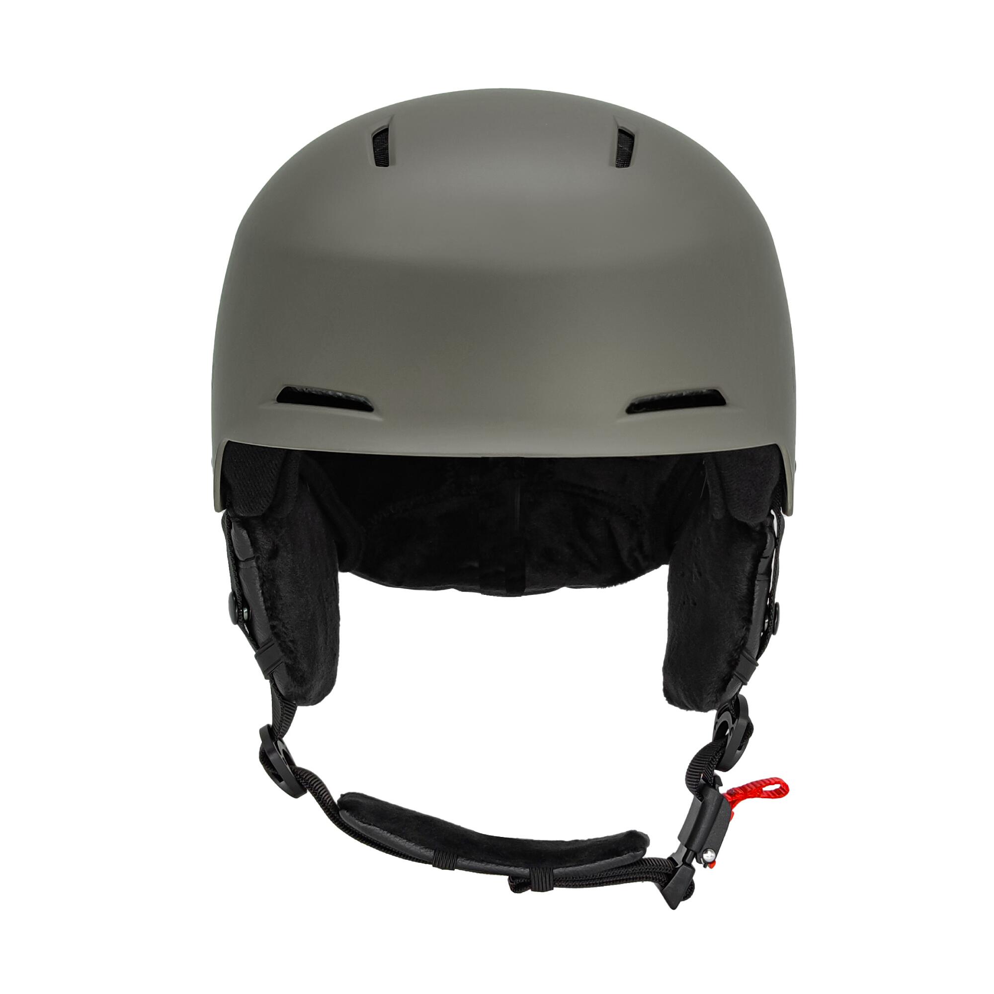 Casco de esquí y snow Verde Premium P-Shock Hysteresis 3/8