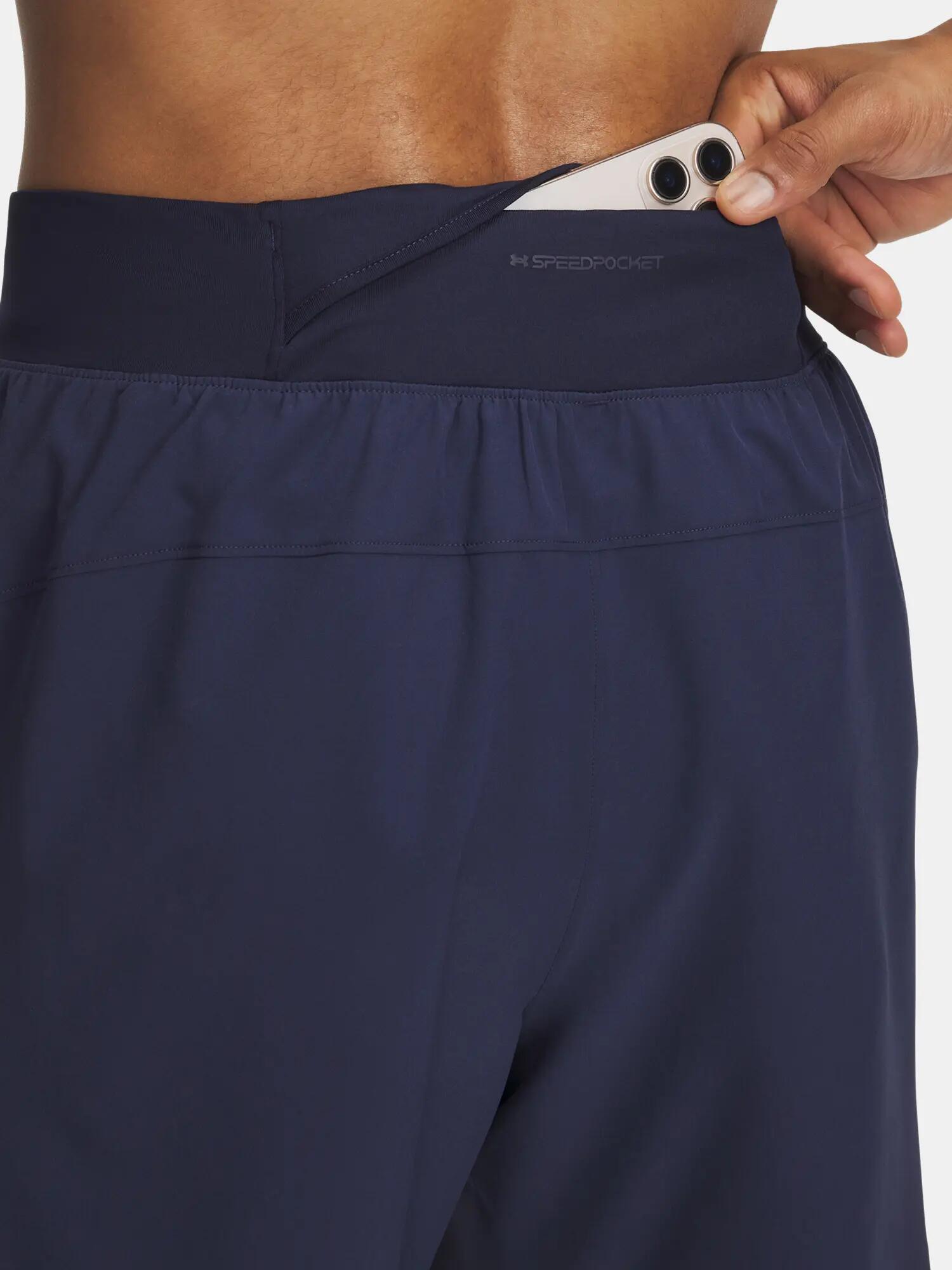 Férfi rövidnadrág Under Armour UA LAUNCH PRO 7'' SHORTS-BLU 3/4