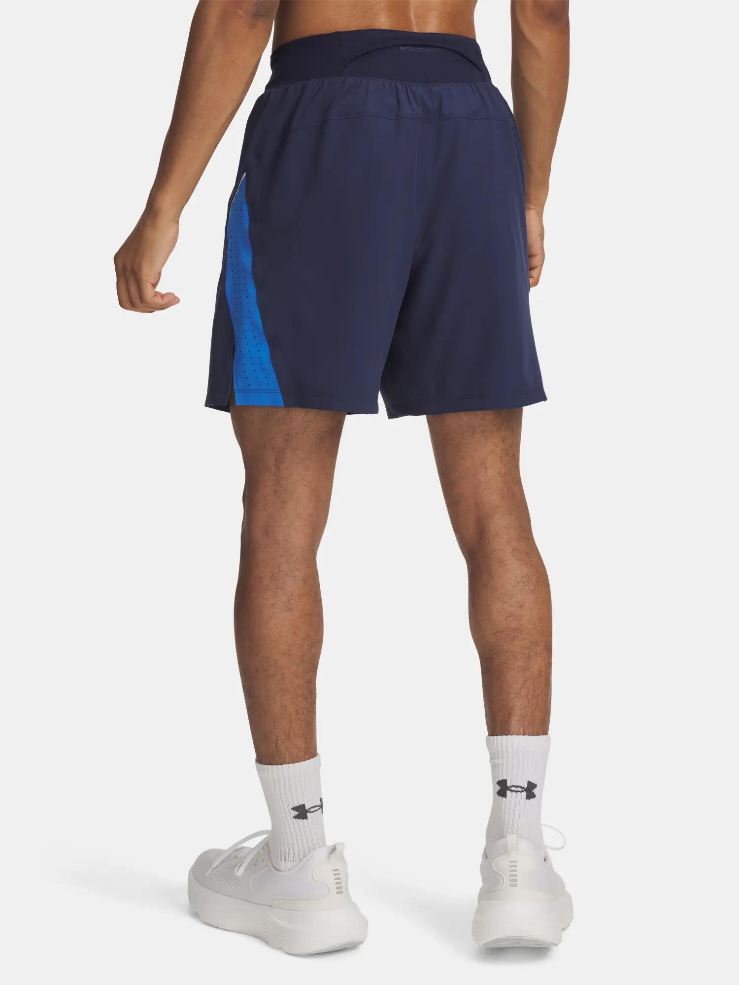 Férfi rövidnadrág Under Armour UA LAUNCH PRO 7'' SHORTS-BLU 2/4