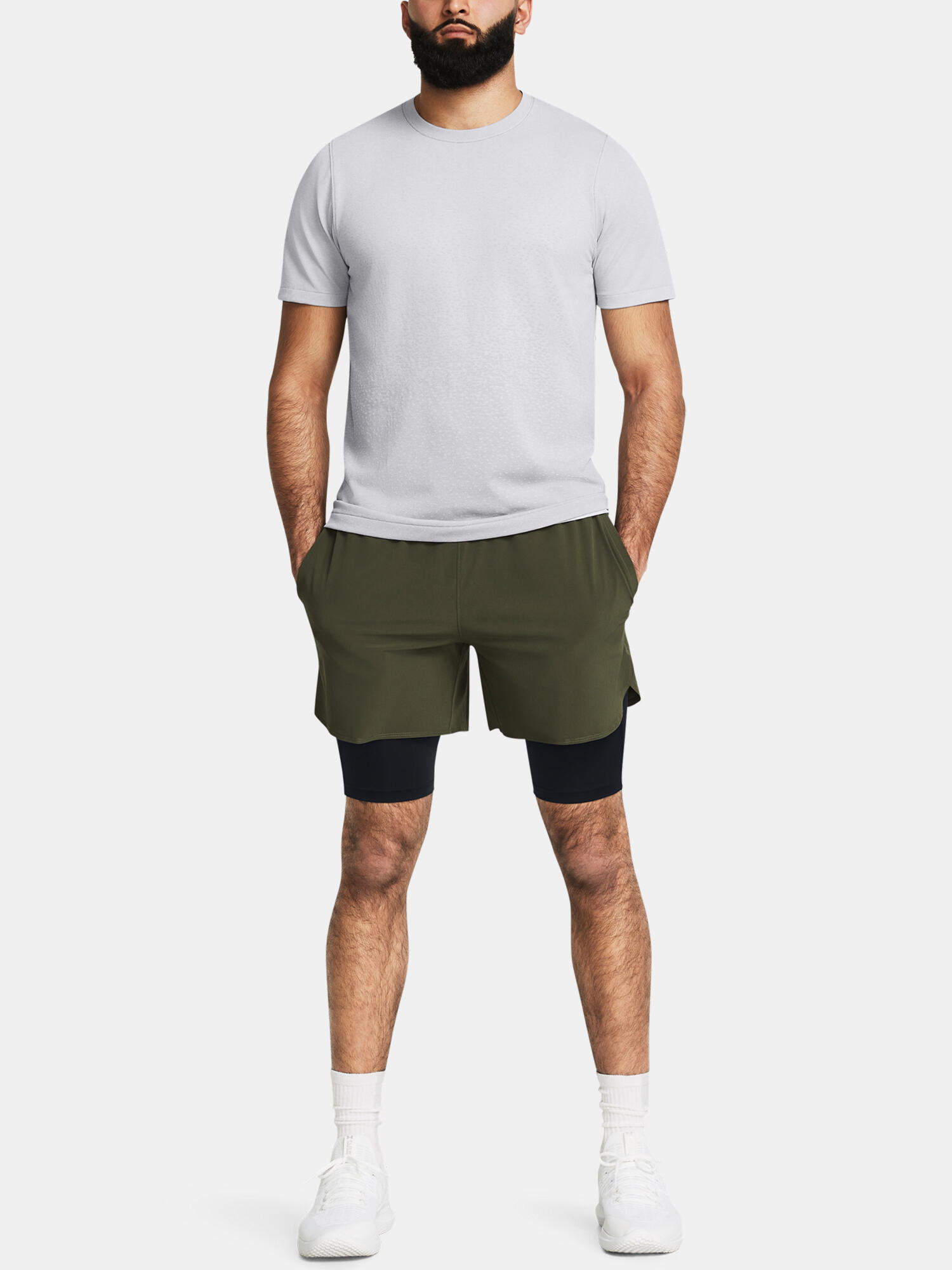 Męskie Spodenki Sportowe Under Armour Vanish Elite 2in1 Short 6/6