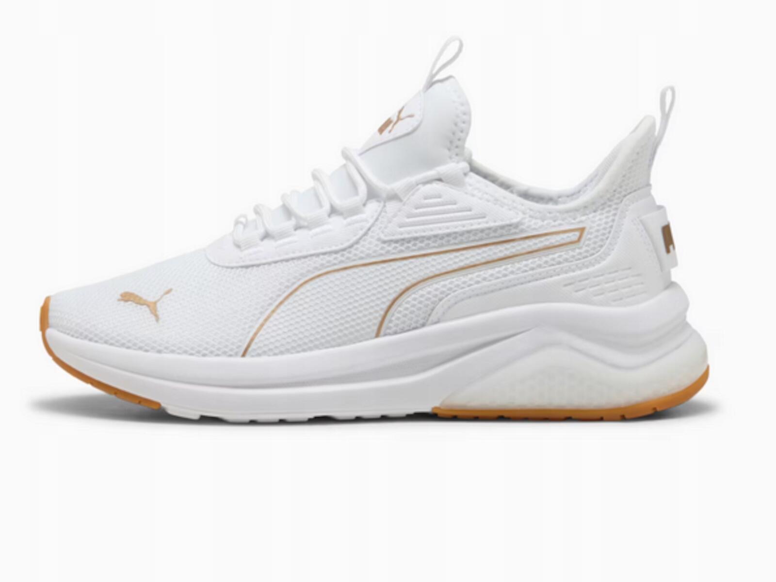 BUTY damskie PUMA Amplifier 397681-13 sneakersy białe lekkie na wiosnę 37,5 5/5