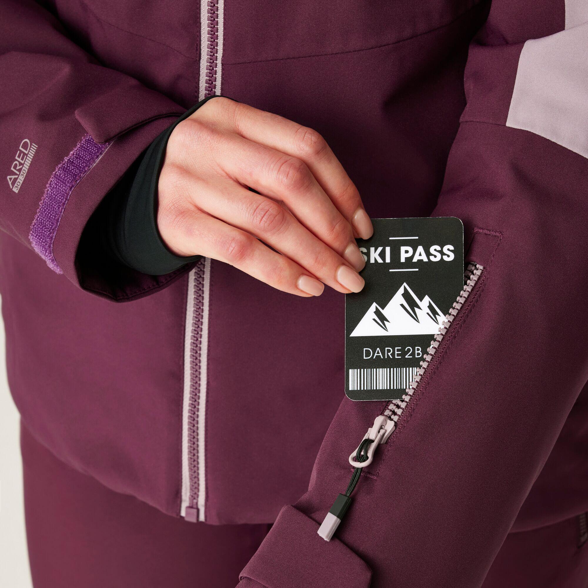 Veste de ski imperméable glacée pour femmes  5/8