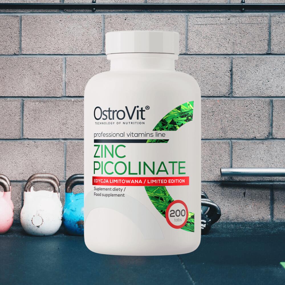 OstroVit Zinc Picolinate (200 Tabs) - limited edition Unflavoured 2/3