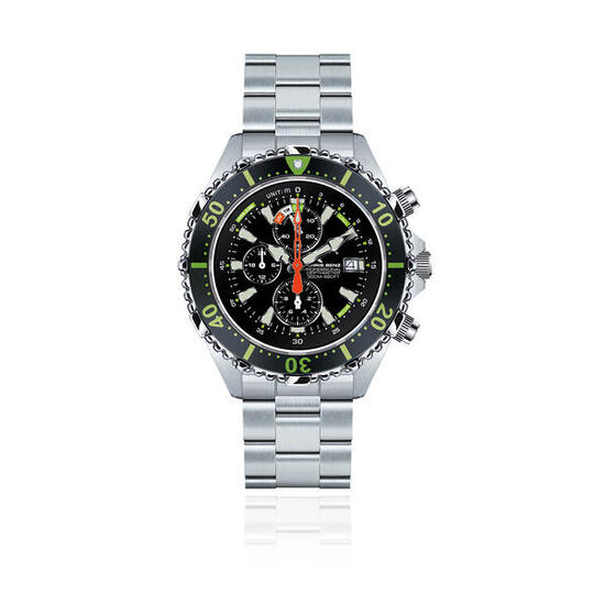 CHRIS BENZ DEPTHMETER CHRONOGRAPH 300M Taucheruhr