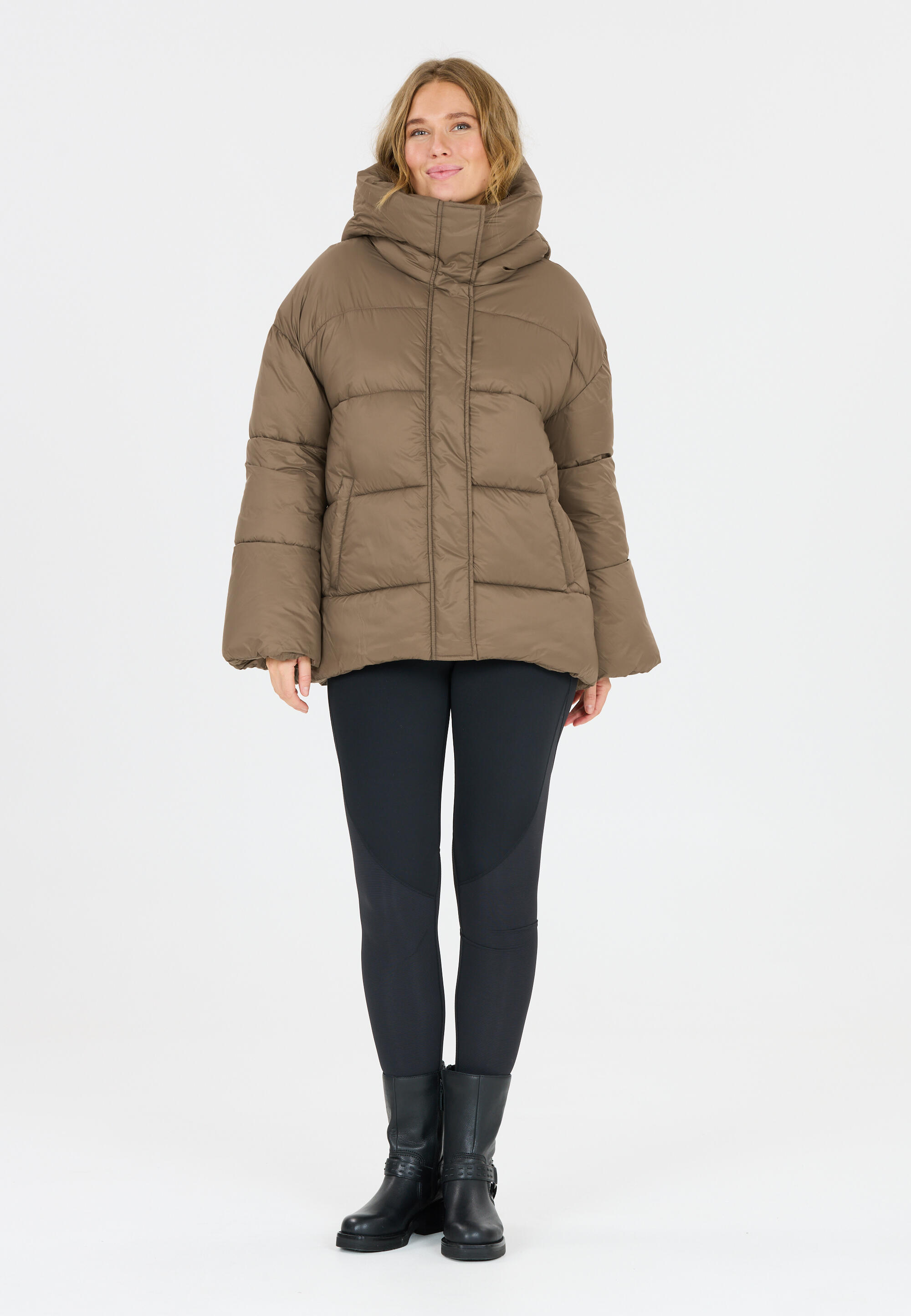 Doudoune à capuche femme Athlecia Shaja 3/5