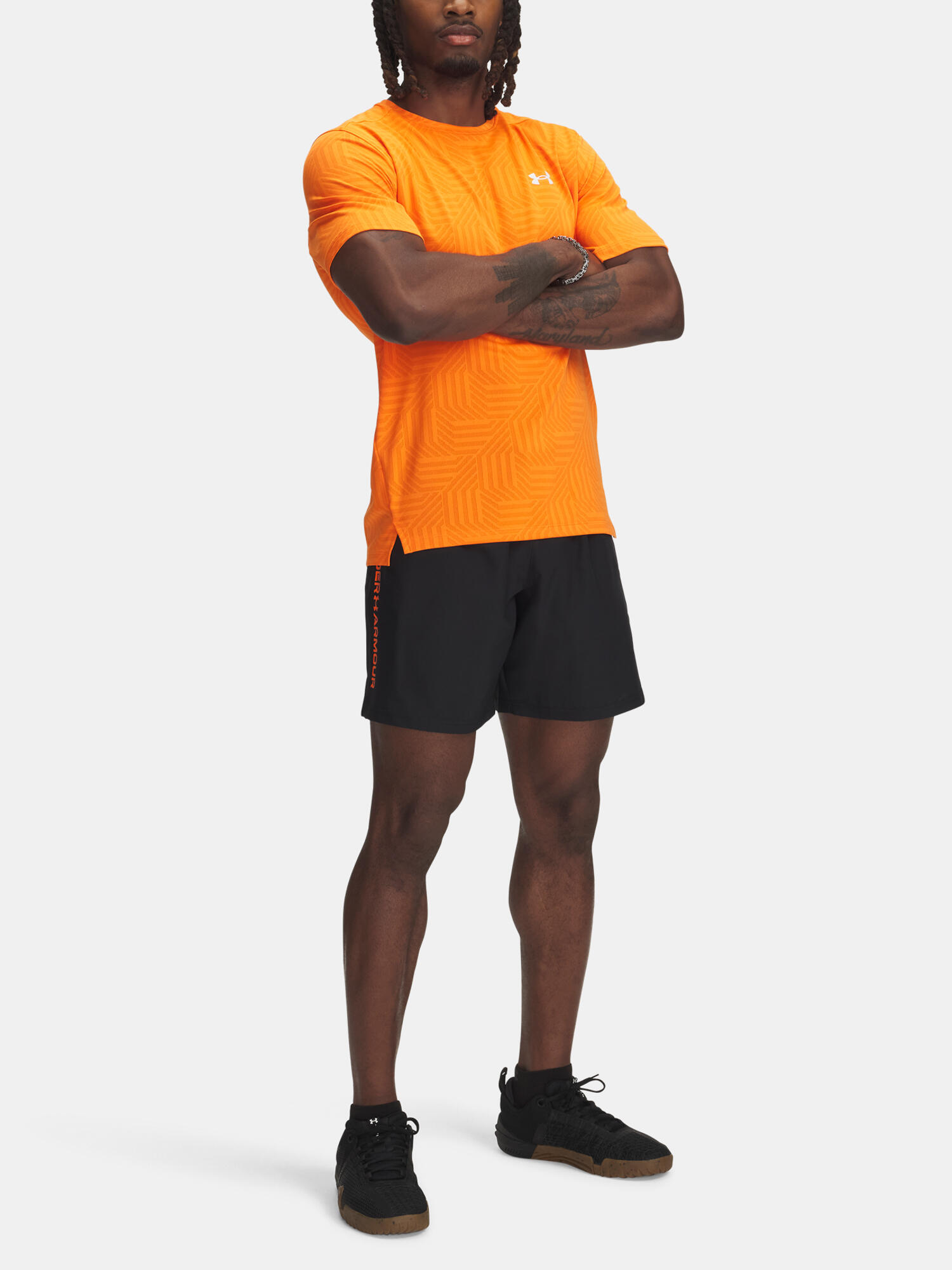 Pantaloncini da allenamento da uomo Under Armour Woven Wordmark 3/3