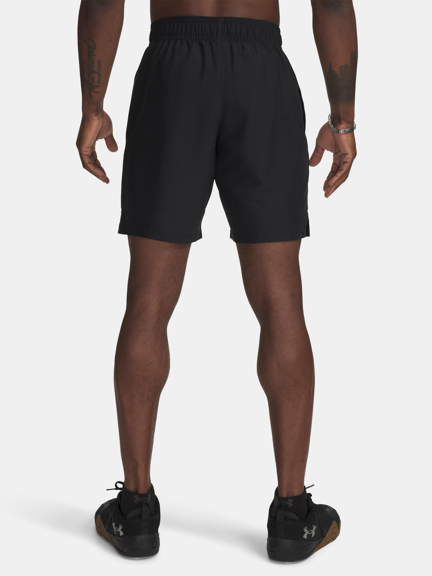 Pantaloncini da allenamento da uomo Under Armour Woven Wordmark 2/3