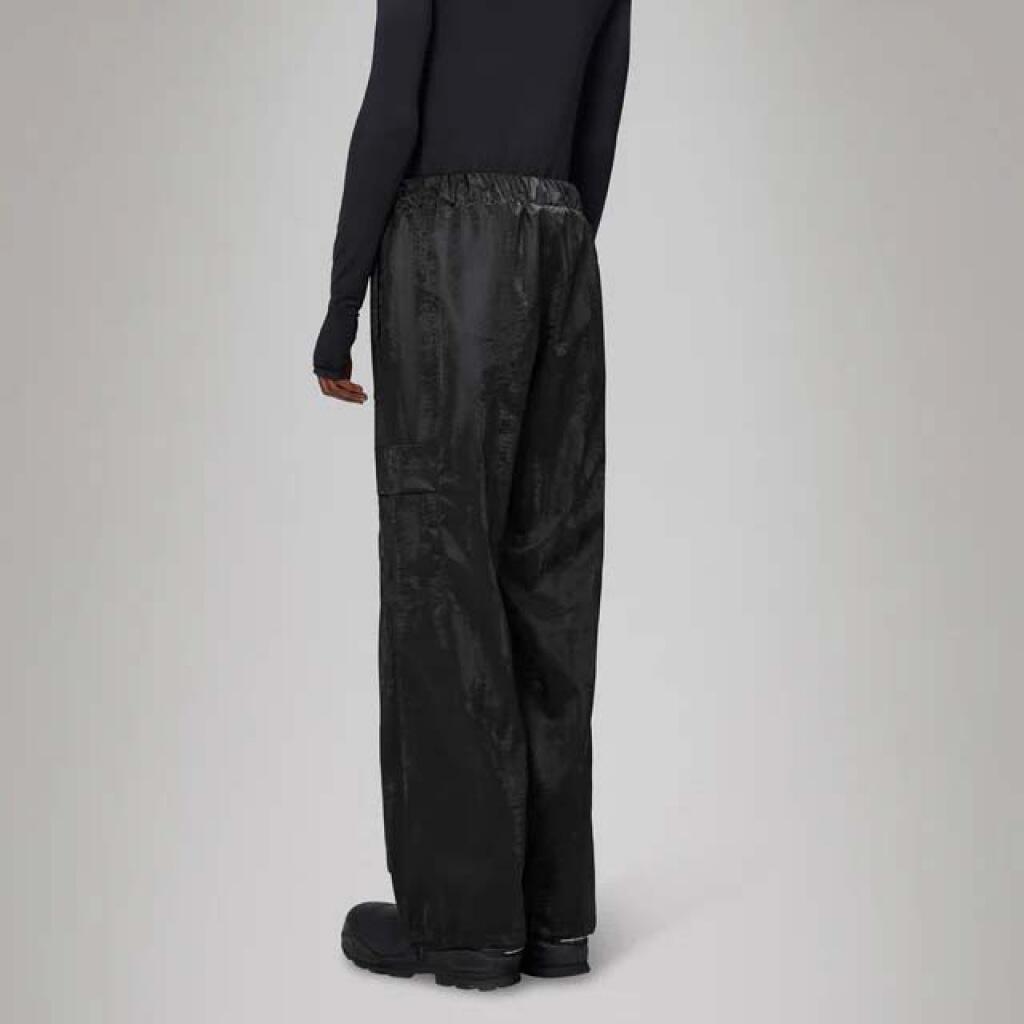 Pantaloni Rains Modello Cargo Rain Pants Wide Colore Nero 3/5