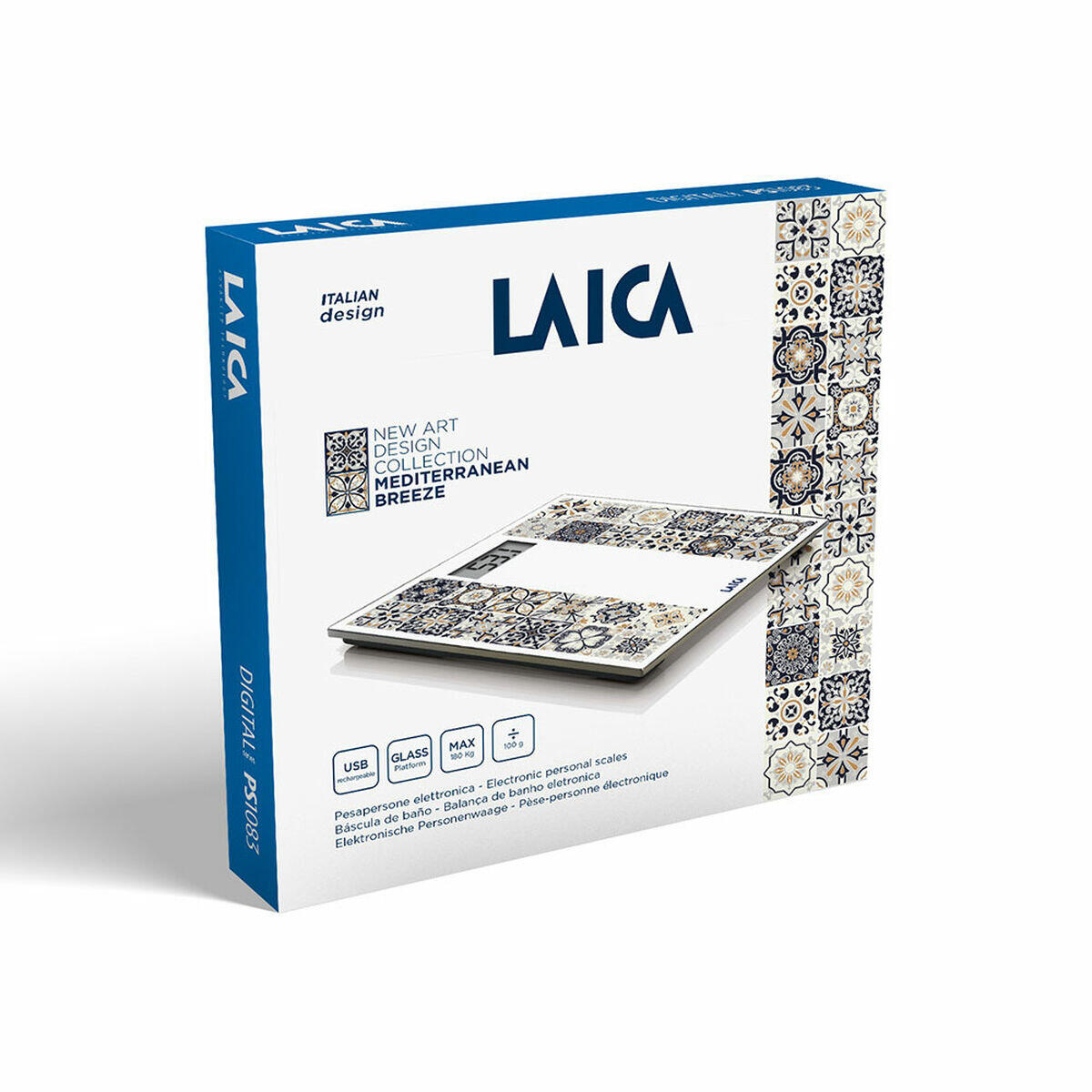 Báscula Digital de Baño LAICA Marrón 3/3