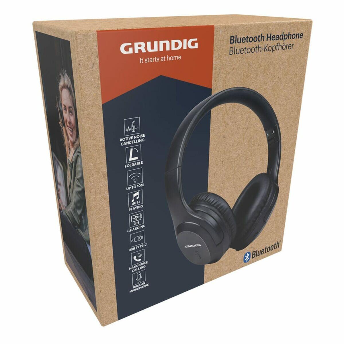 Auriculares de Diadema Plegables con Bluetooth GRUNDIG USB-C 3/3