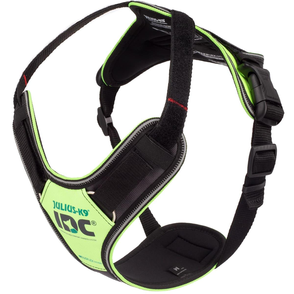 Julius-k9 - Harnais Idc®longwalk Anti-microvibrations 2xsmall - Baby2 Jaune Fluo - Harnais Pour Chien - Jaune - 34 2xs - Decathlon