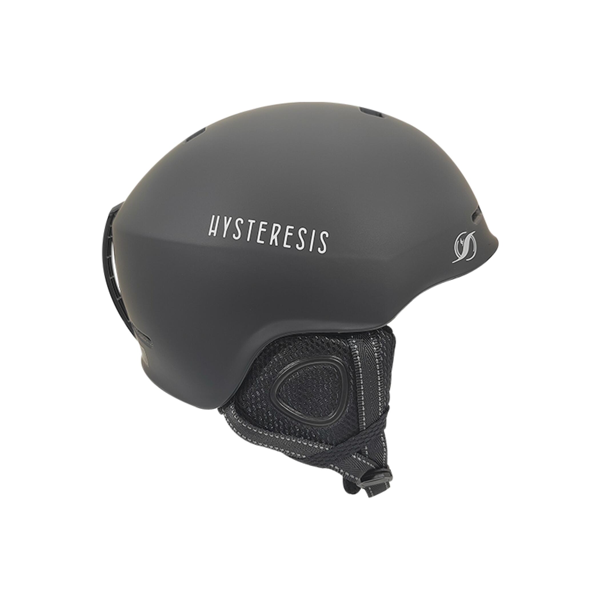 Casco de esquí y snow Negro H-Shock Hysteresis 3/8