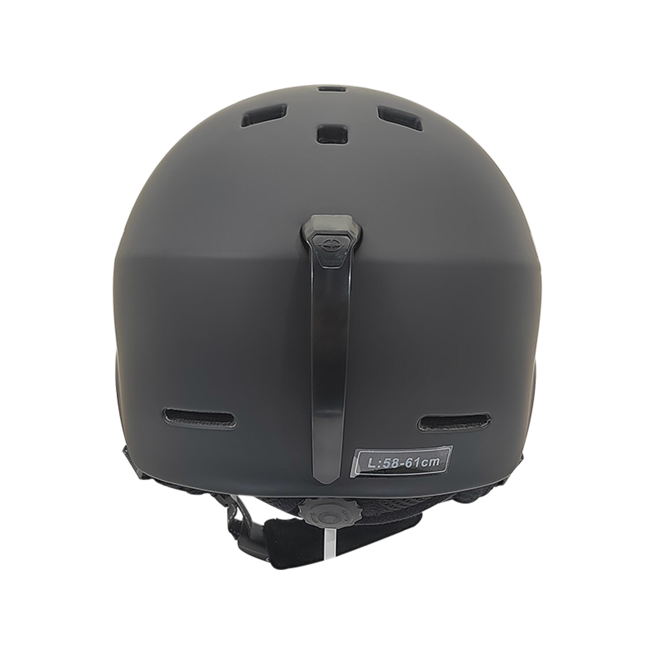 Casco de esquí y snow Negro H-Shock Hysteresis 2/8