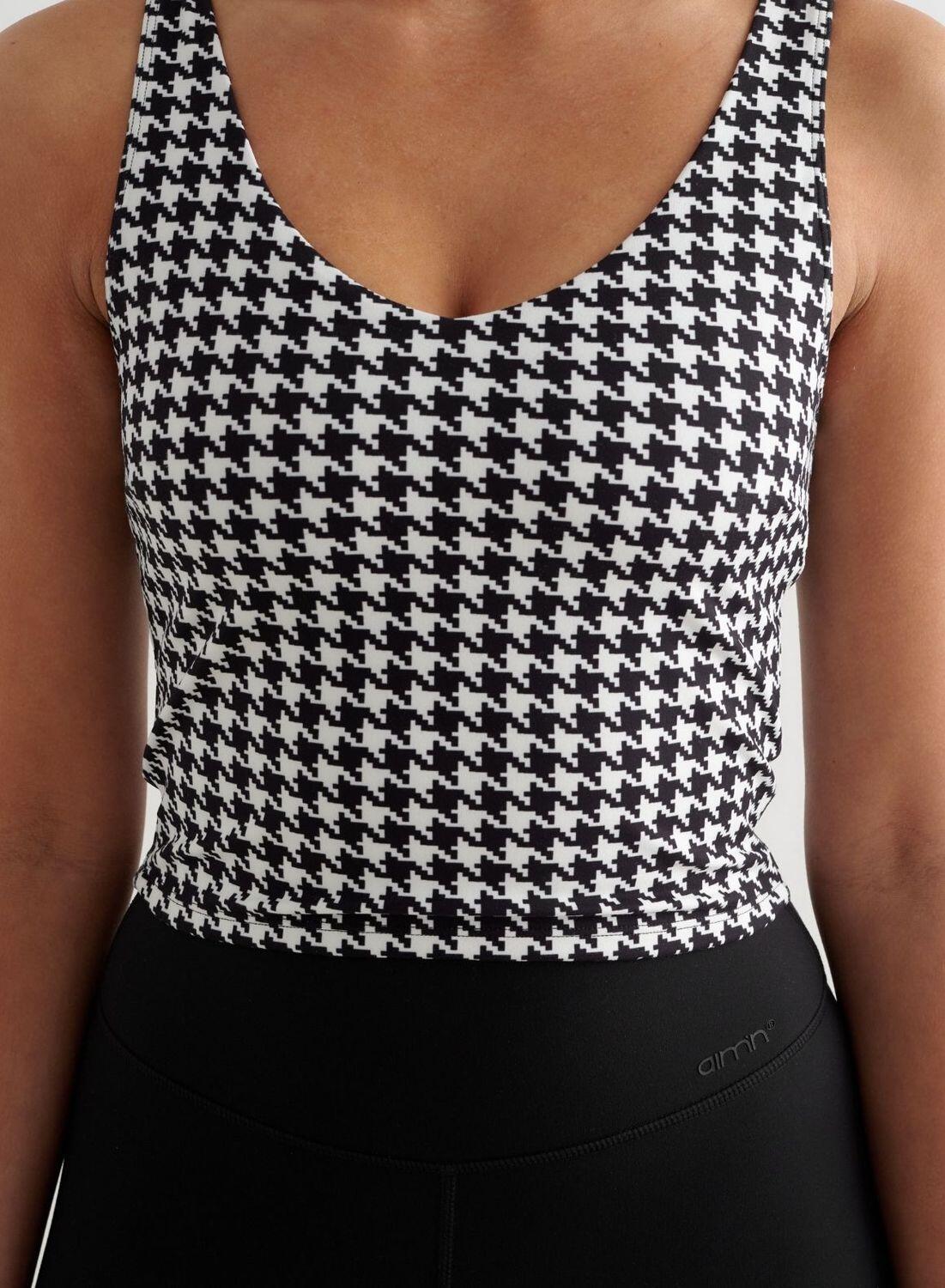 Femme Soutien-gorge de sport à col en V Bralette Motif Multicolore 5/6