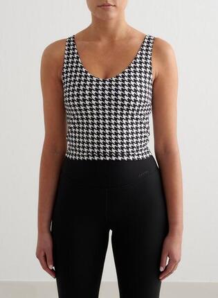 Femme Soutien-gorge de sport à col en V Bralette Beige Foncé