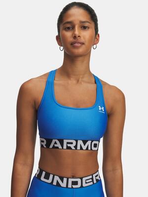Reggiseno sportivo Under Armour UA HG Mid Branded-BLU donna