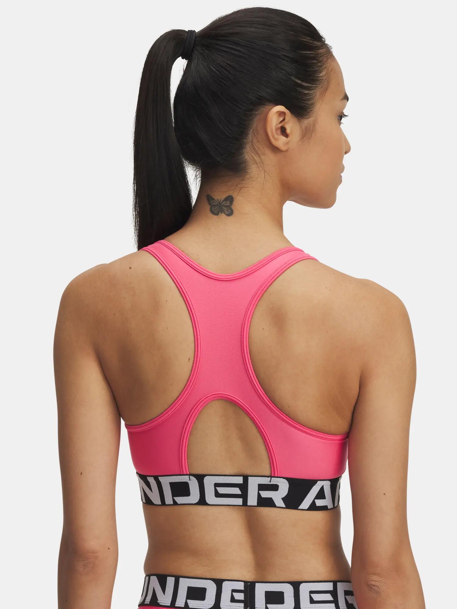 Női Under Armour UA HG Mid Branded-PNK sportmelltartó 2/2