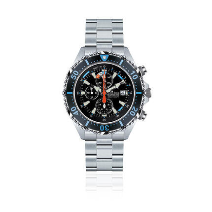 CHRIS BENZ DEPTHMETER CHRONOGRAPH 300M Taucheruhr