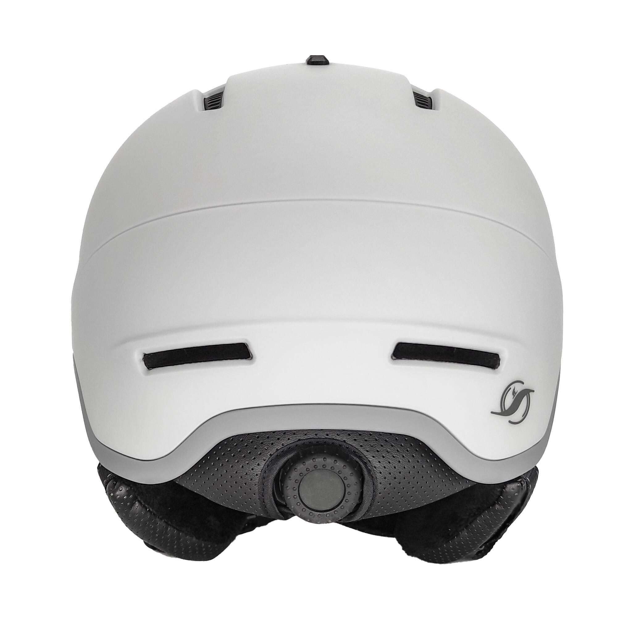 Casco de esquí y snow Blanco  con Visor Azul H-Shock Hysteresis 3/6