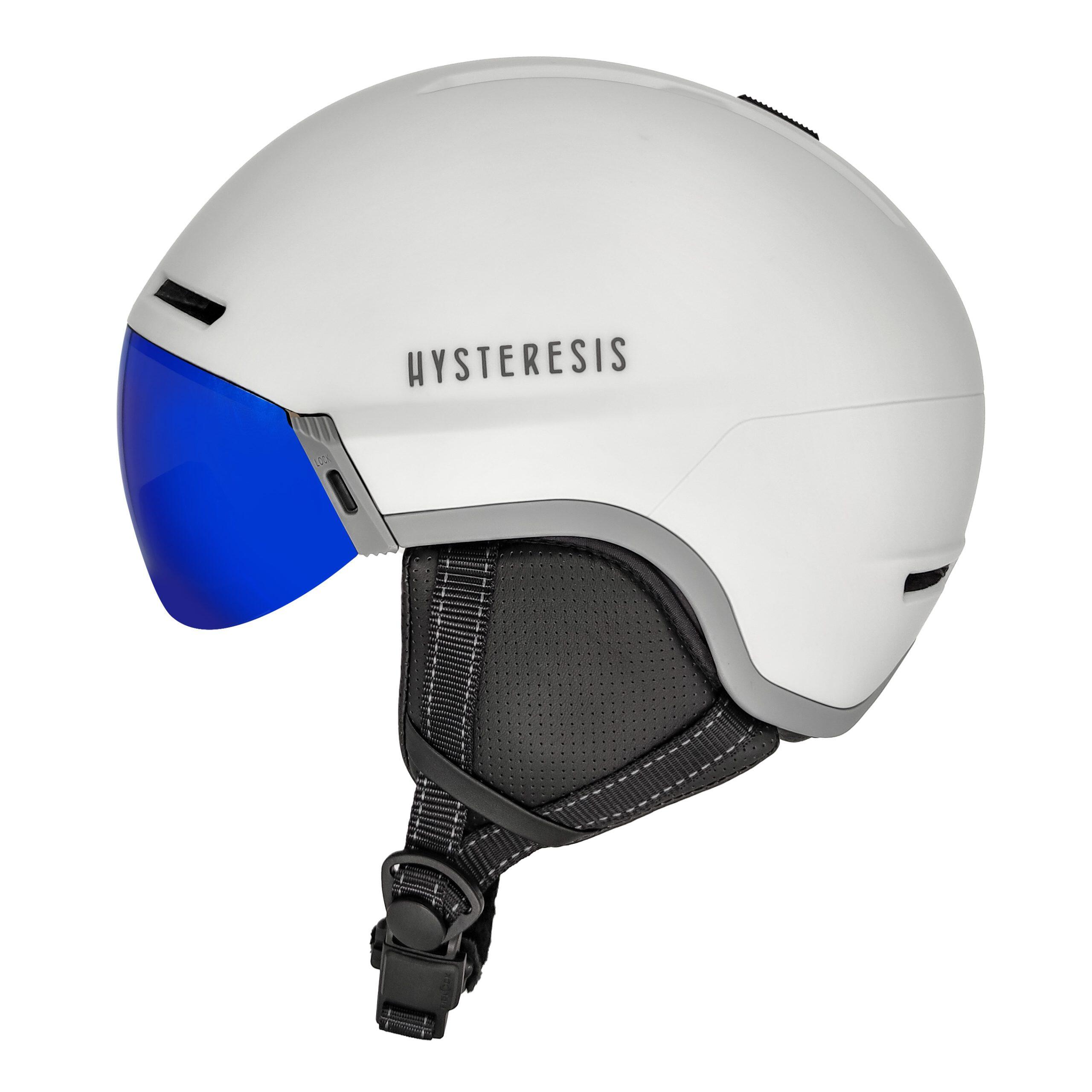 Casco de esquí y snow Blanco  con Visor Azul H-Shock Hysteresis 2/6