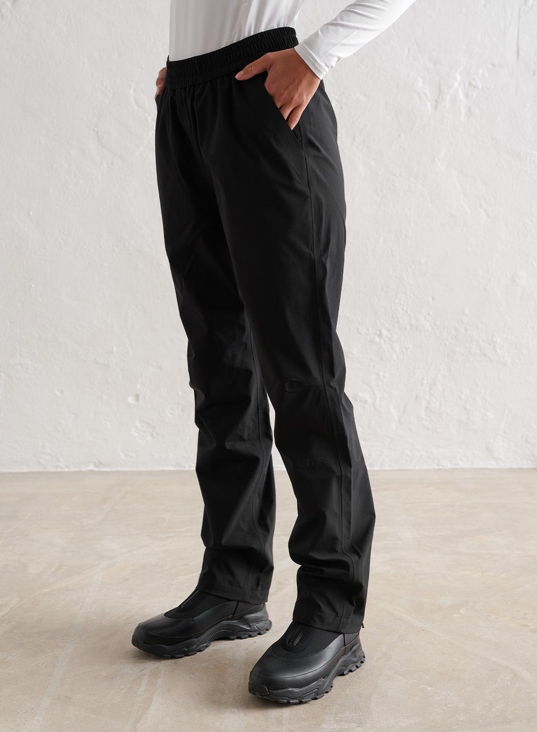 Femme Pantalon Imperméable Noir 4/7