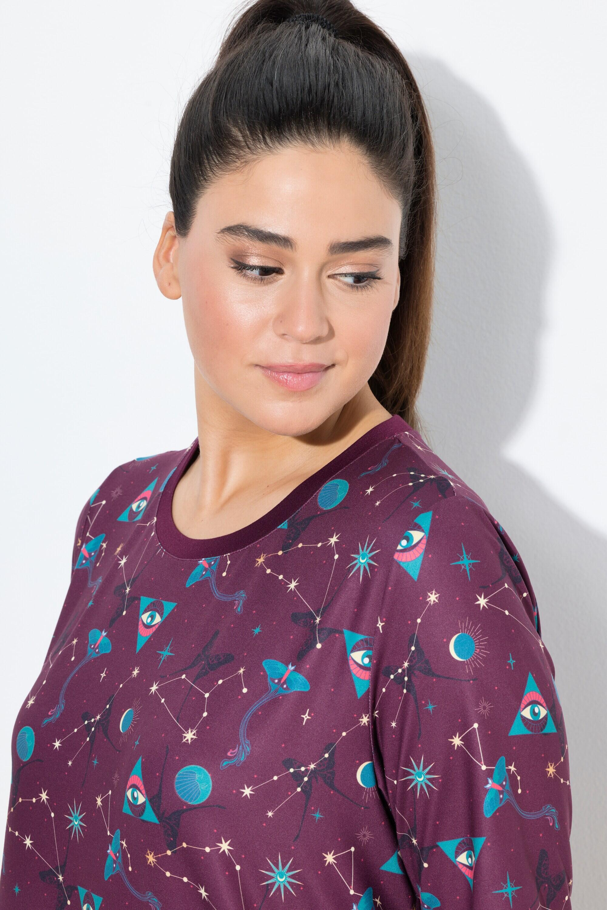 Femme T-shirt technique à col rond et manches courtes. Matière recyclée 3/7