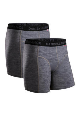 Boxershorts Merino Trunks grau atmungsaktiv hygienisch multifunktional