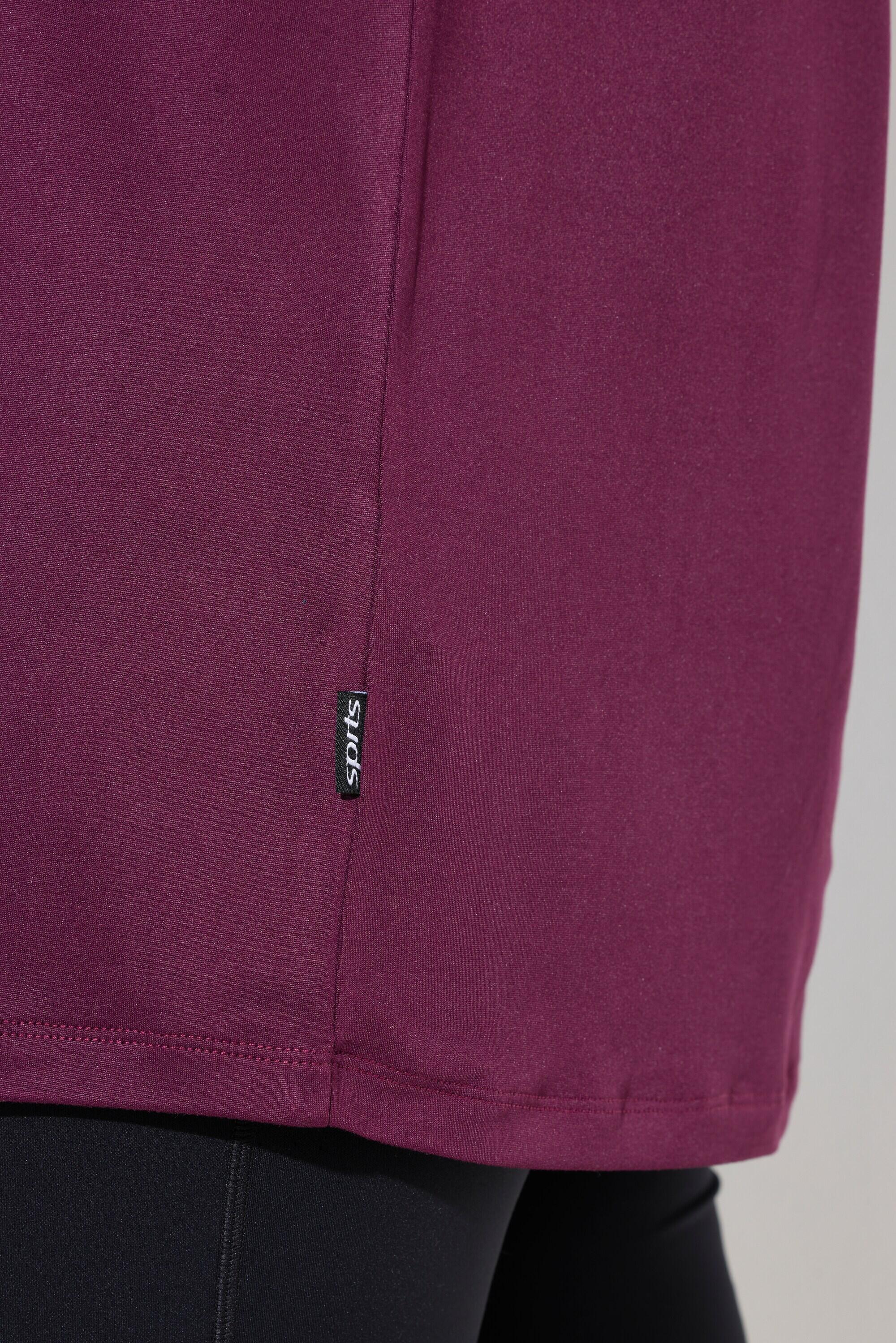 Femme T-shirt technique à col rond et manches courtes. Matière recyclée 5/7