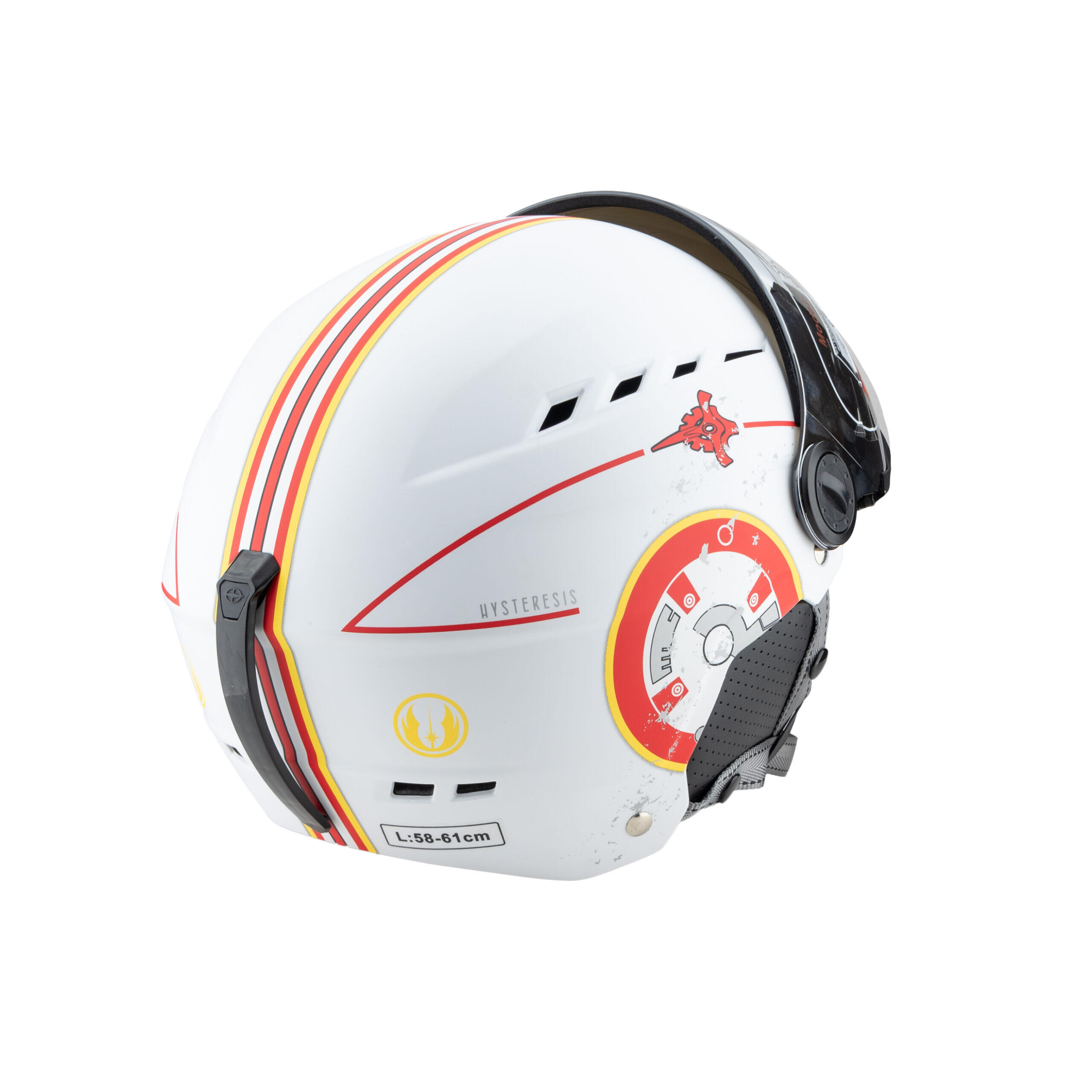 Casco de esquí y snow con Visor Plata H-Shock Combat Hysteresis 2/6