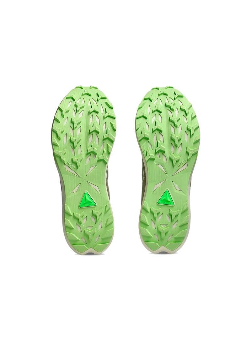 Running y trail para Hombre Asics Fuji lite 6 Verde 7/7