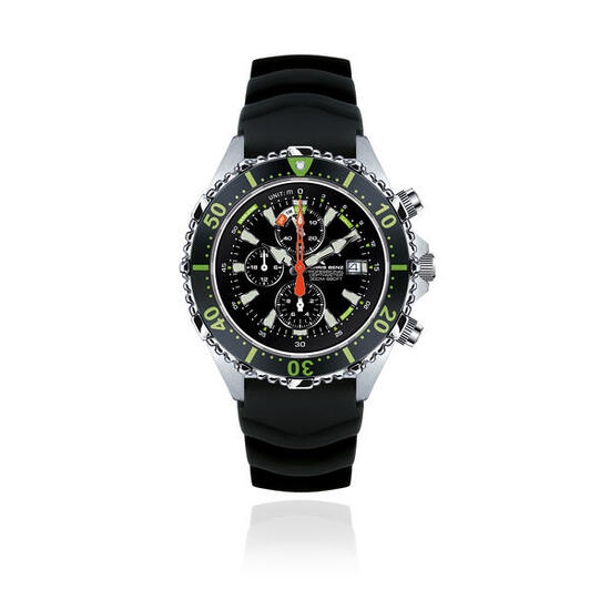 CHRIS BENZ DEPTHMETER CHRONOGRAPH 300M Taucheruhr