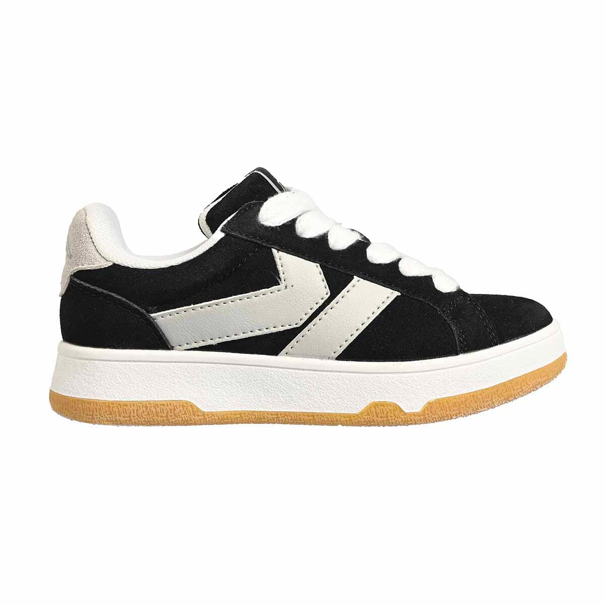 Baskets enfant Marlon noir, blanc 2/6