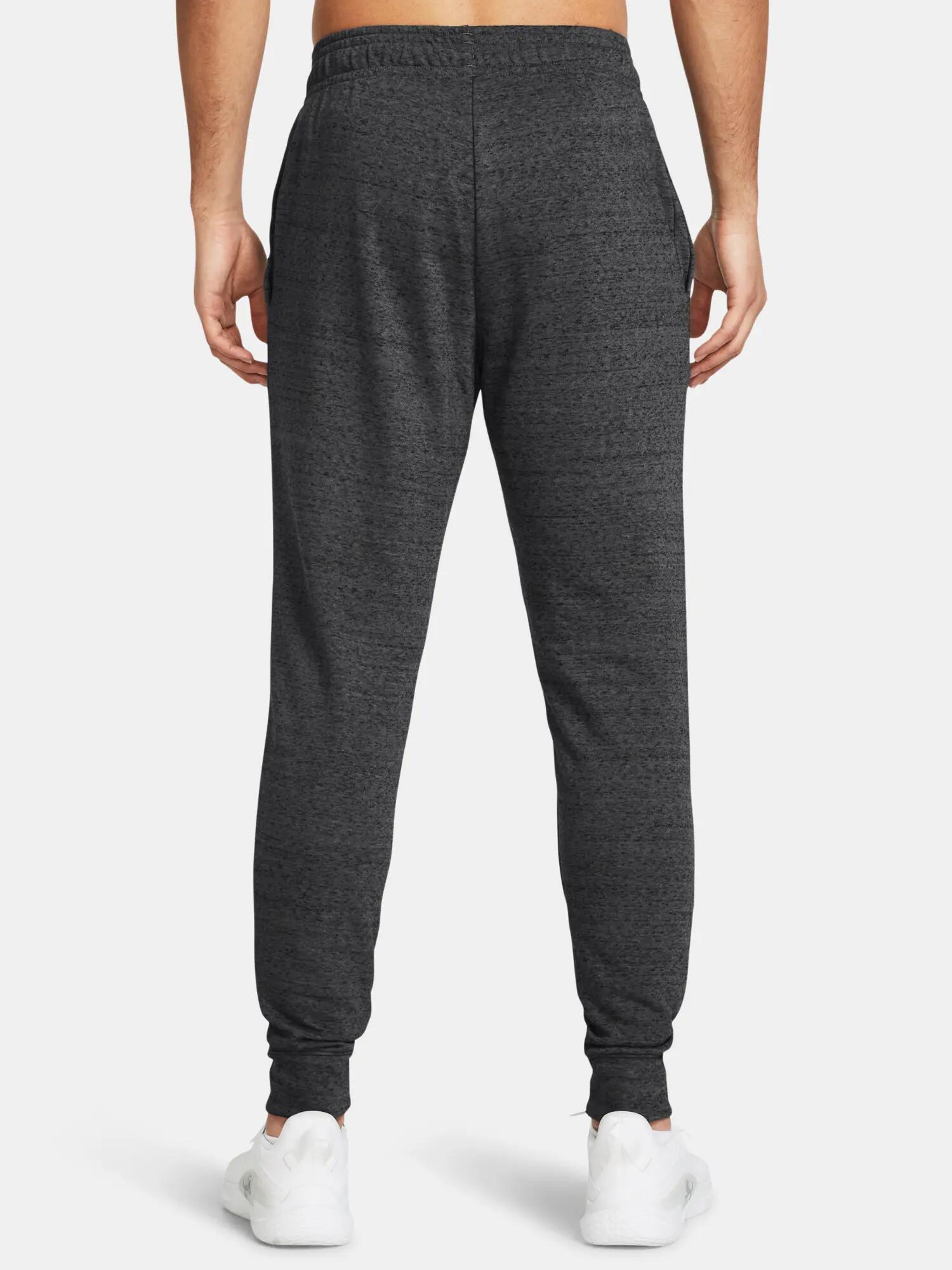Spodnie męskie Under Armour Rival Terry Jogger szare 1380843 025 ROZMIAR 2XL 2/6