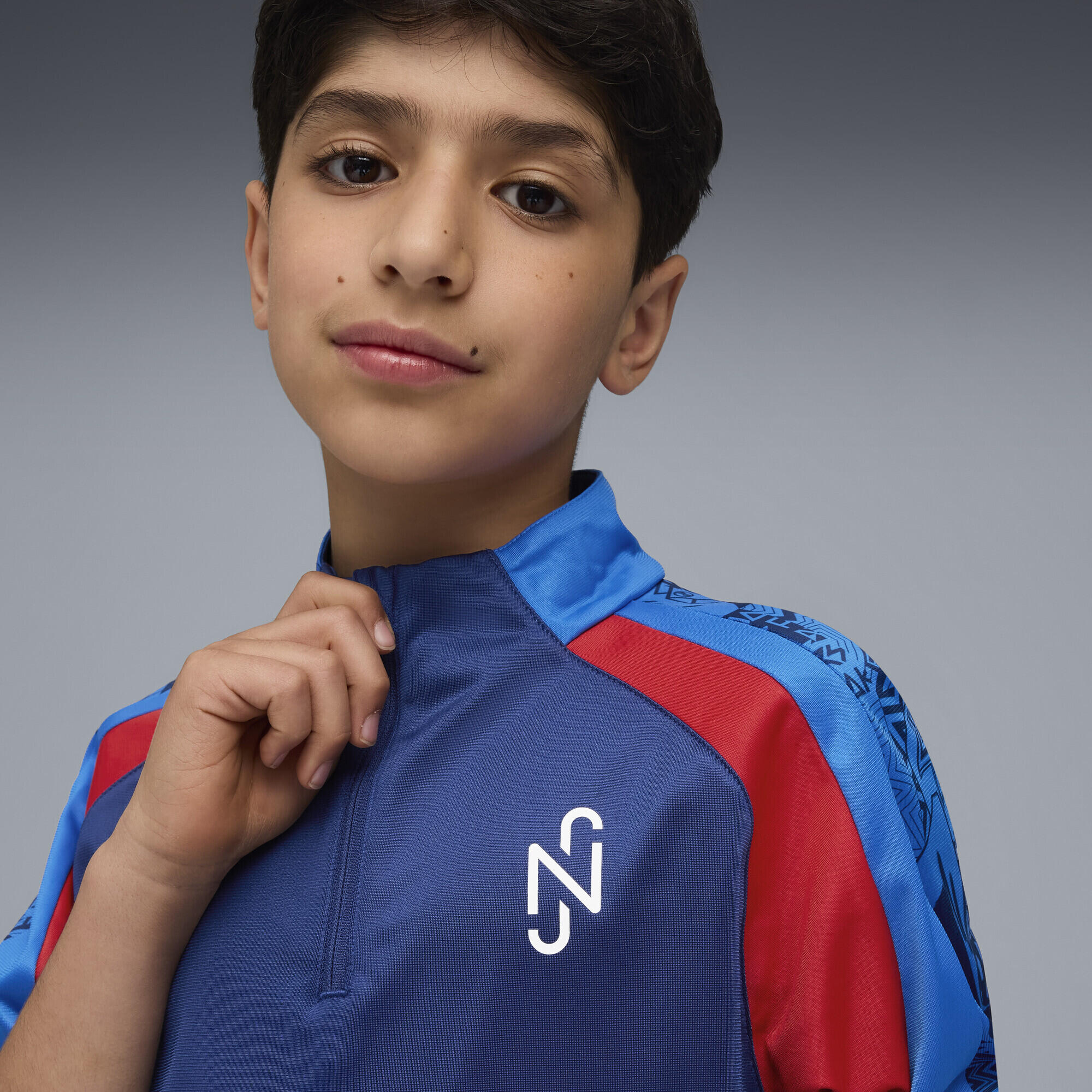 Haut de football à col zippé Neymar Jr Playmaker Enfant et Adolescent PUMA 3/6