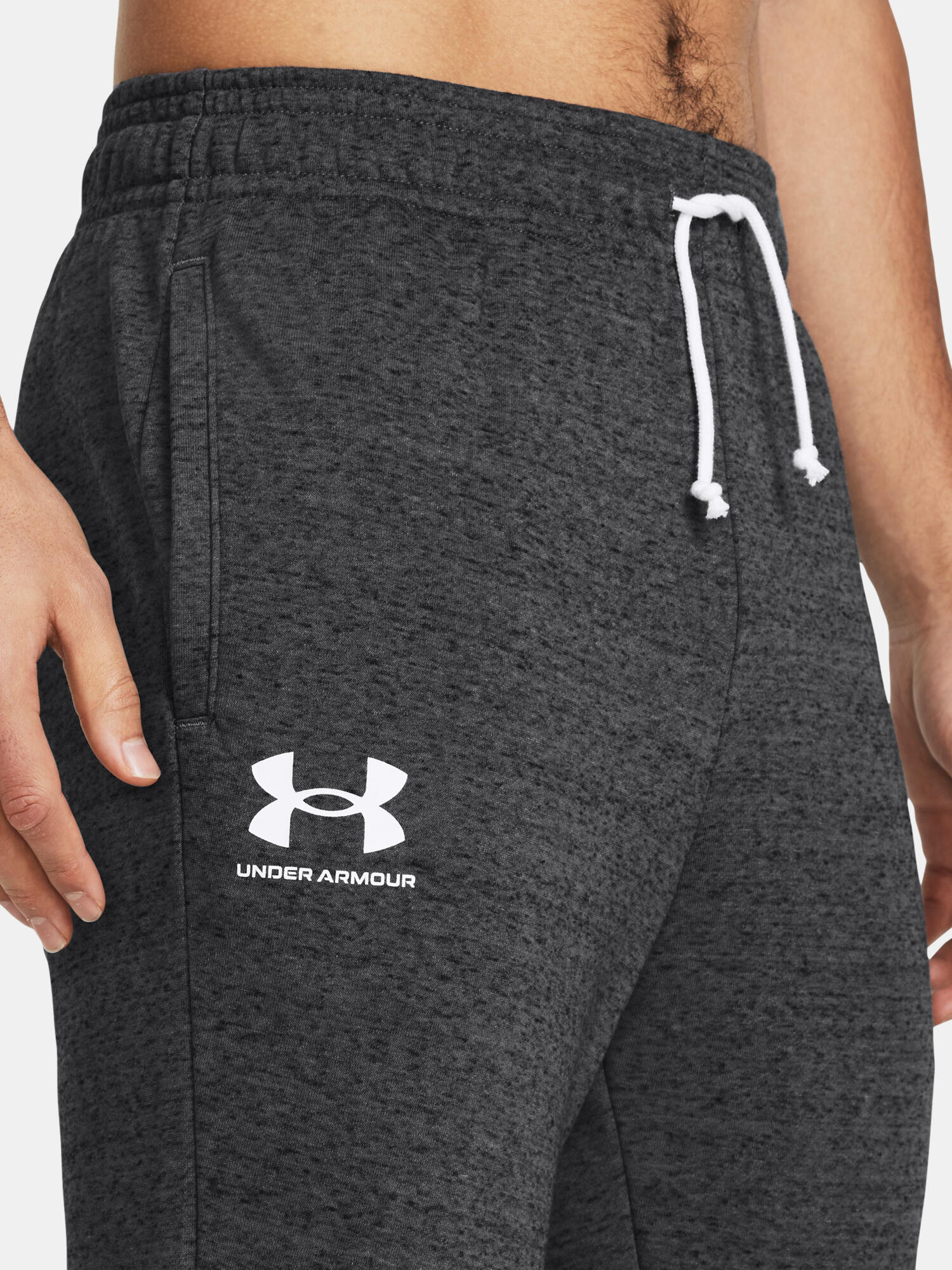 Spodnie dresowe męskie Under Armour Rival Terry Jogger 5/6
