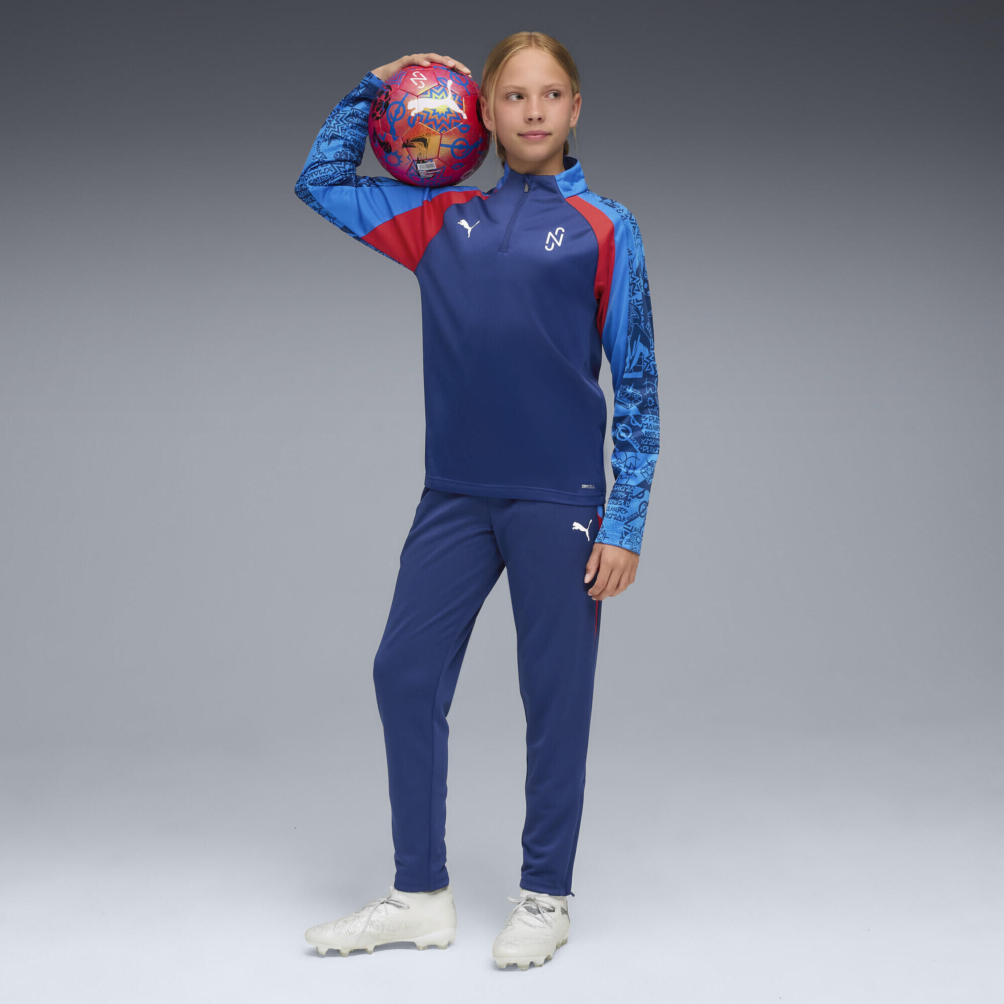 Haut de football à col zippé Neymar Jr Playmaker Enfant et Adolescent PUMA 4/6