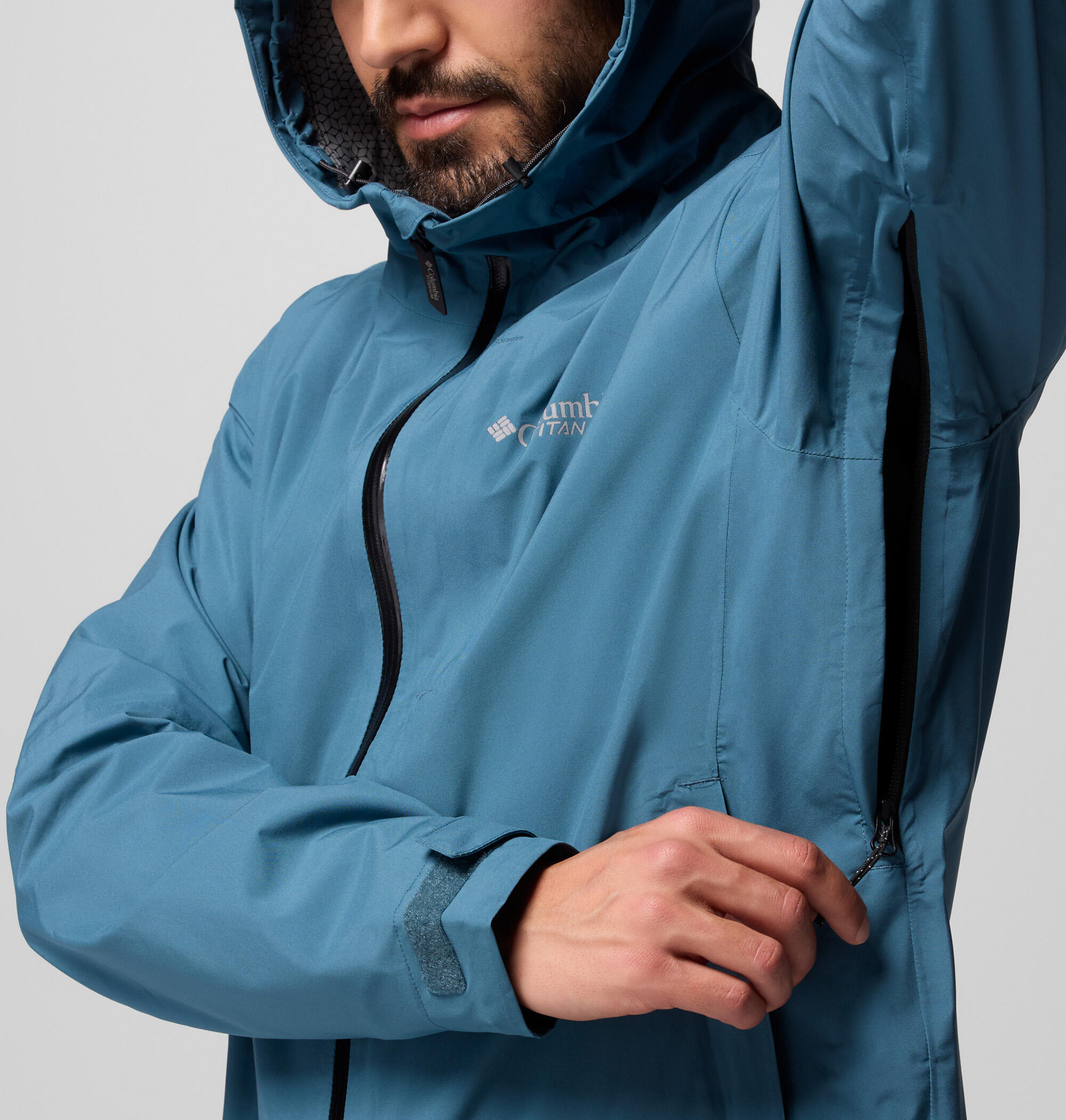 Columbia Veste de pluie technique Ampli-DryTM II Shell 6/7