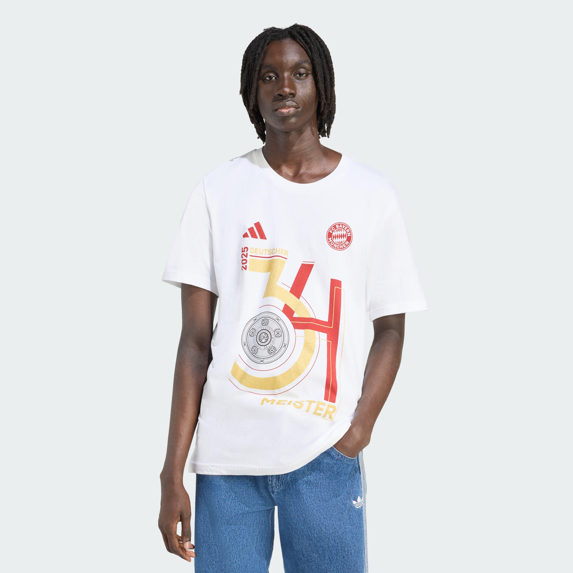 ADIDAS FCB Championship Winner T-Shirt Men