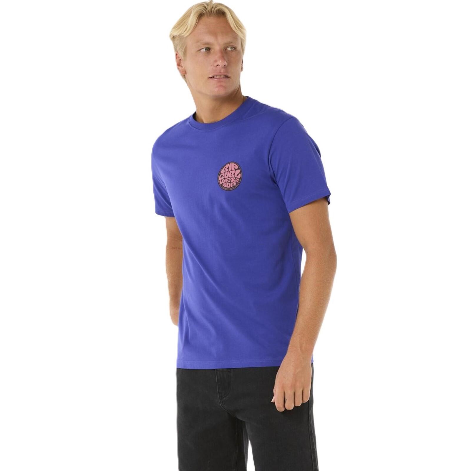 Rip Curl Wettie Passage Icon Tee - Wild Berry 2/7