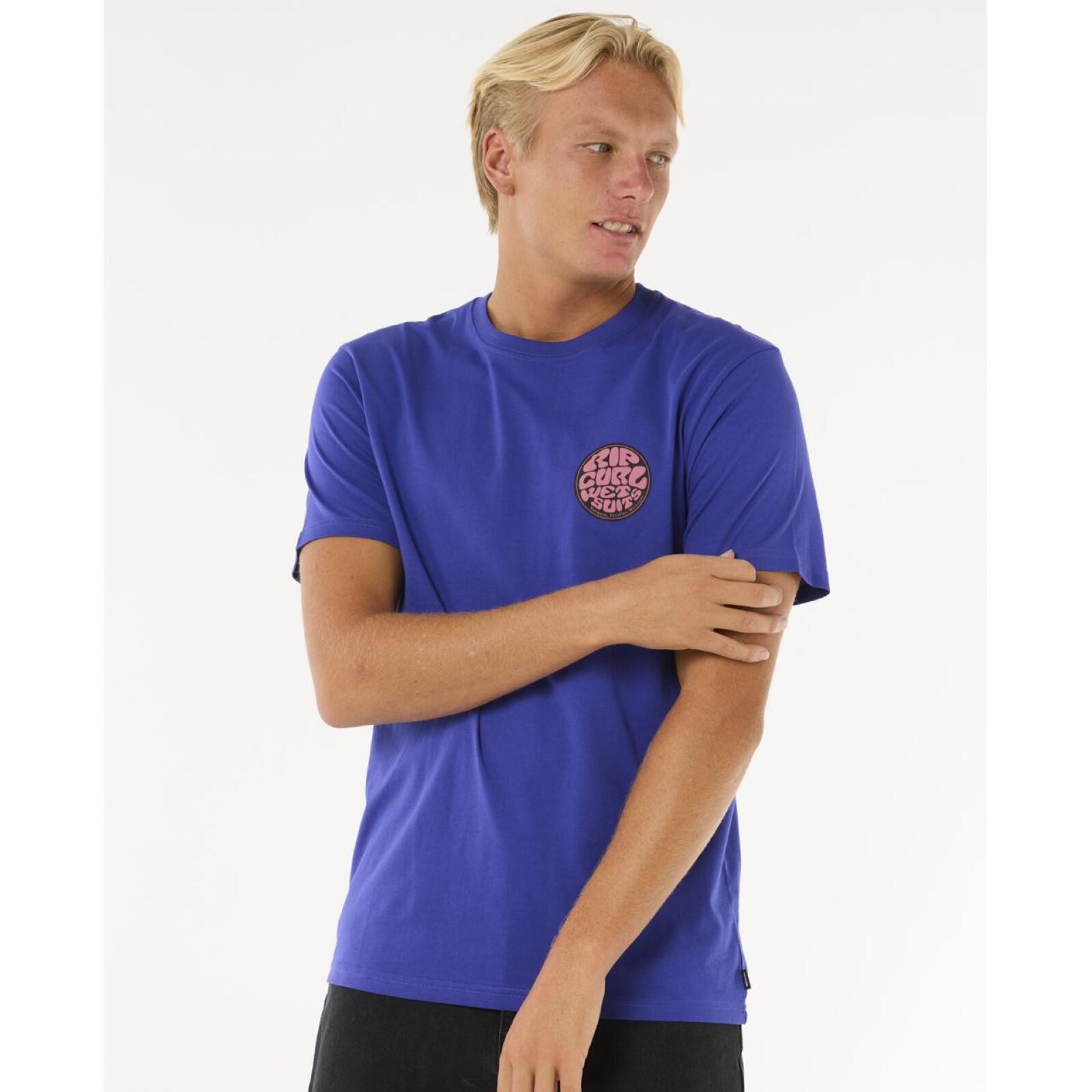 Rip Curl Wettie Passage Icon Tee - Wild Berry 5/7
