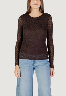 WOMEN'S Langarmshirt Onlangila L/S Top Box Jrs BRAUN