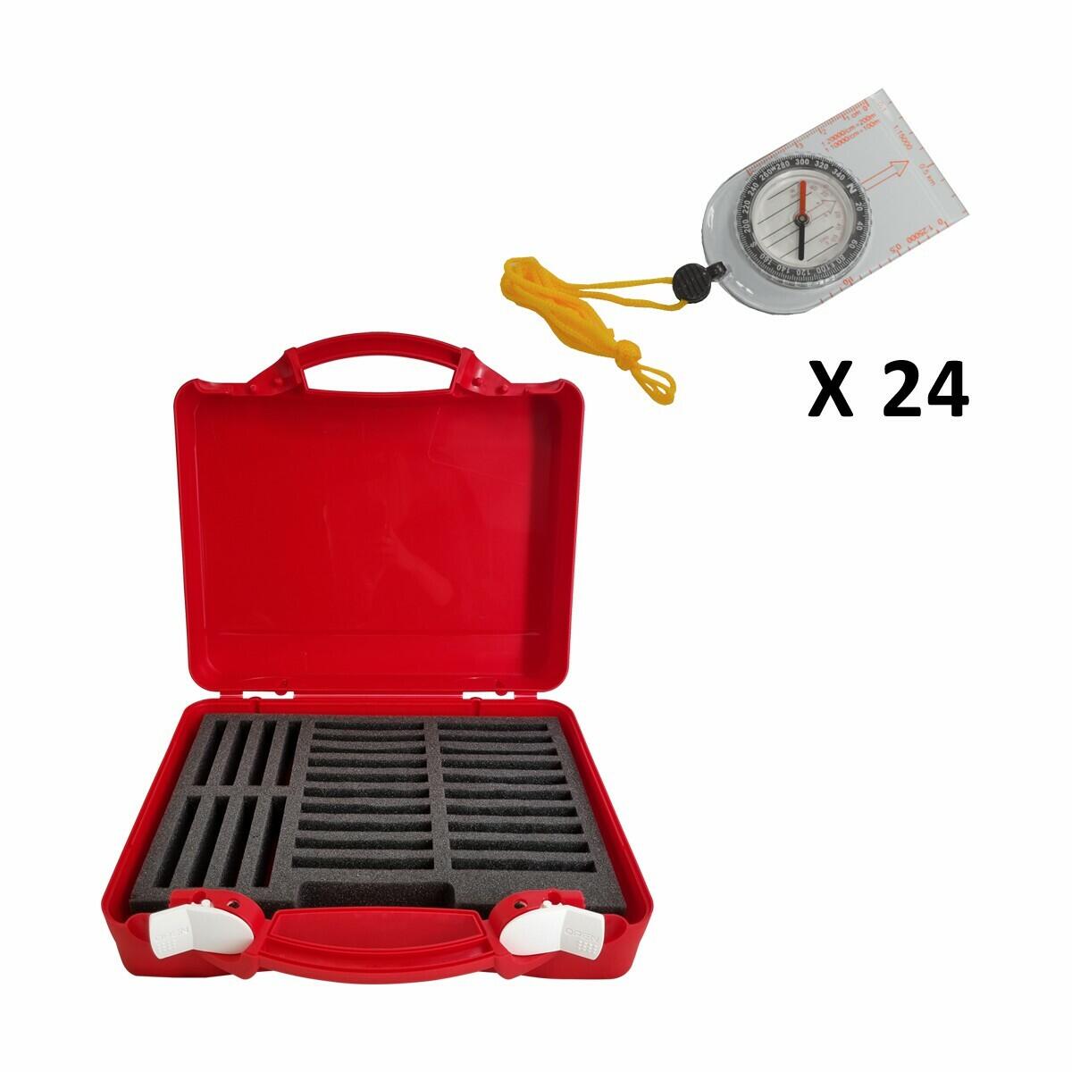 Digi Sport - Coffret Initiation 24 Boussoles Éco Digi Sport Instruments - Boussole - Blanc|incolore - No Size - Decathlon