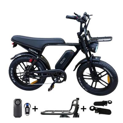 C80 pro e-bike, 250watt motorvermogen, topsnelheid 25 km/u, 20 inch banden