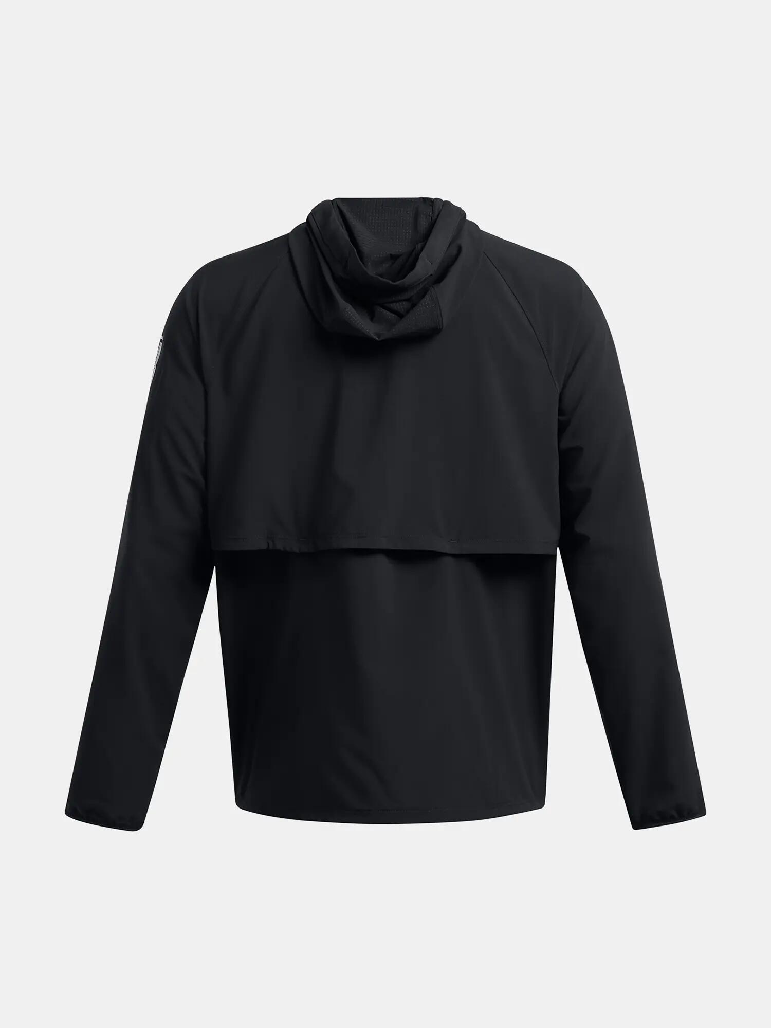 Férfi kabát Under Armour UA RUN ANYWHERE ANORAK-BLK 2/2