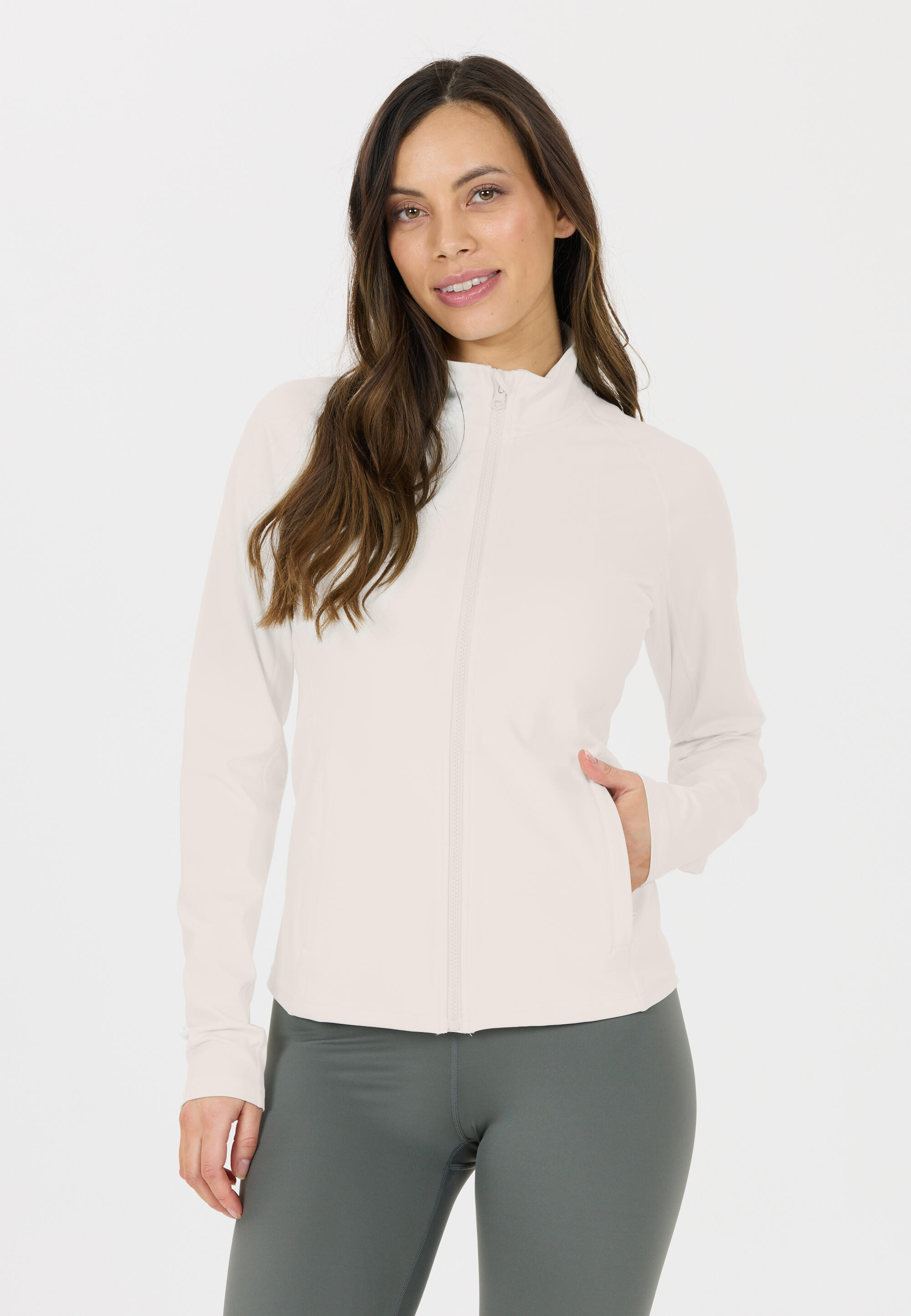 Giacca sportiva con zip da donna Athlecia Krosa 4/5