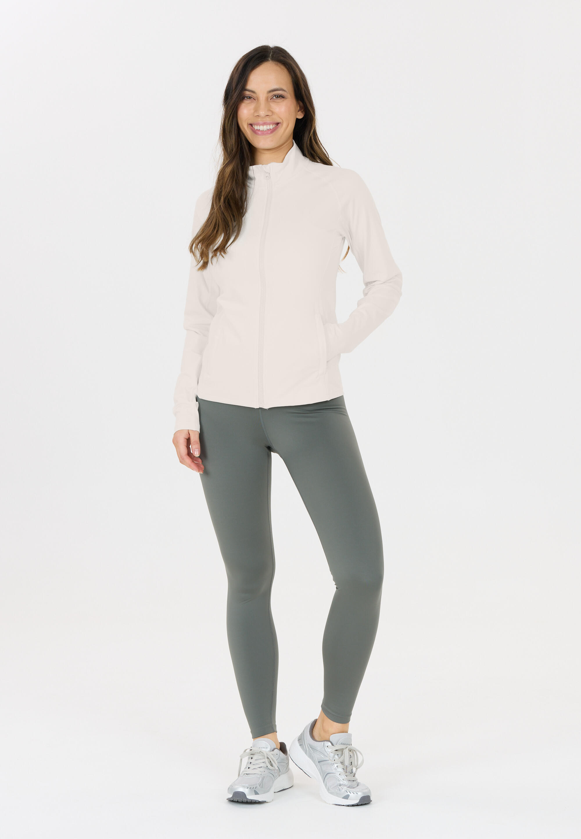 Giacca sportiva con zip da donna Athlecia Krosa 3/5