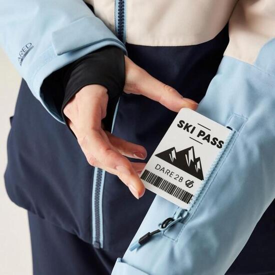 Skijacke mit Kapuze, Damen Dare 2B Iced