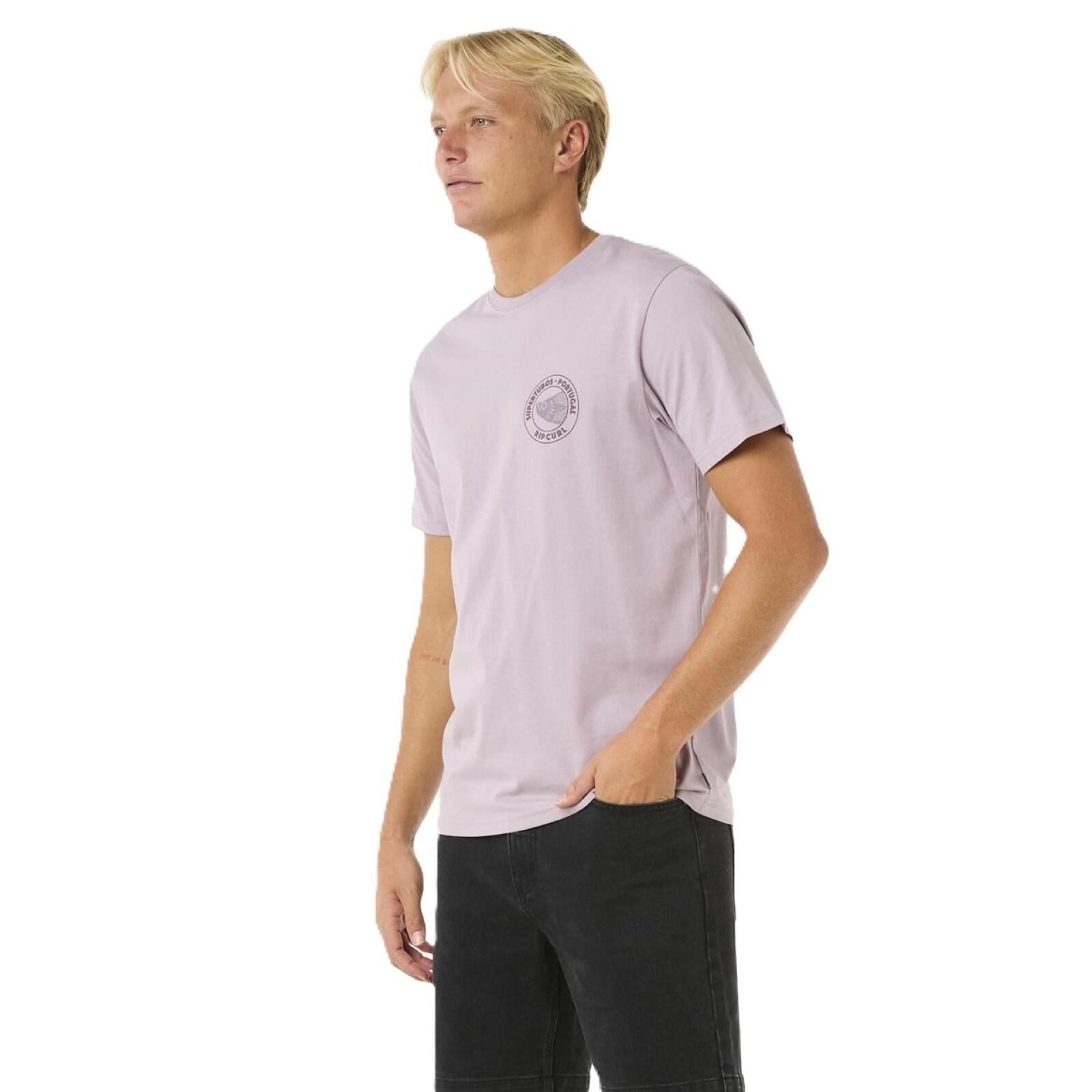 Męska koszulka RIP CURL Desti Animals Tee fioletowy 3/5